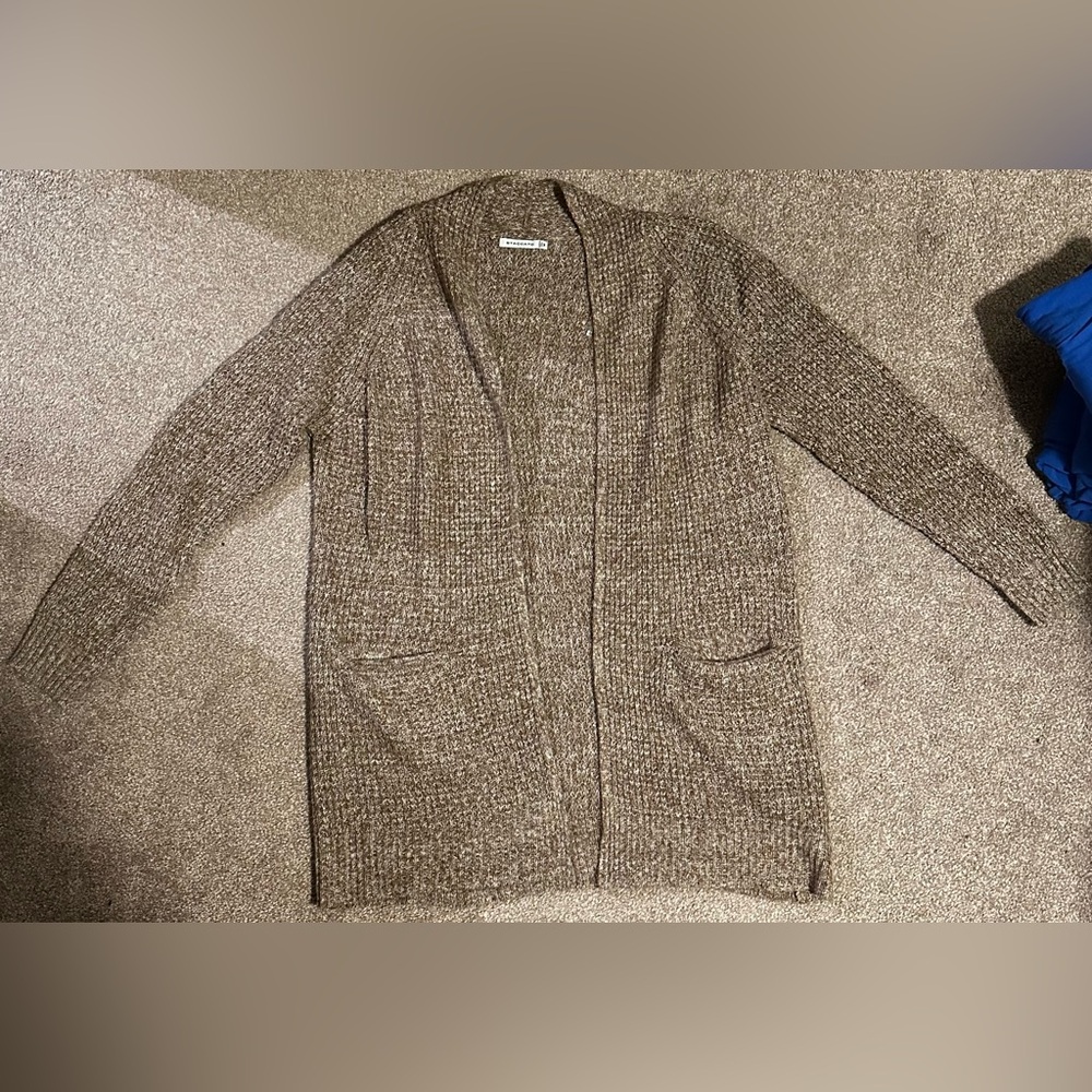 Staccato Brown Knit Cardigan